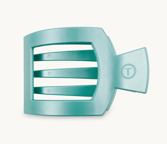 Teleties Totally Turquoise Med Flat Square