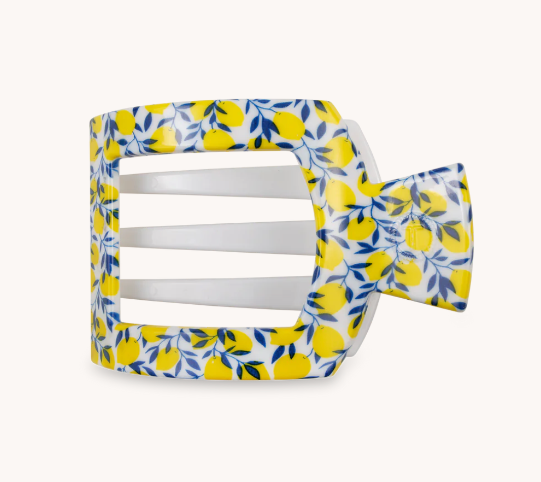 Teleties Limoncello Small Flat Square Clip