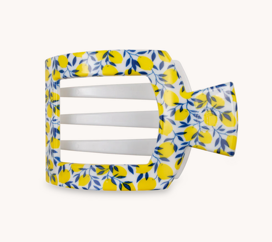Teleties Limoncello Small Flat Square Clip