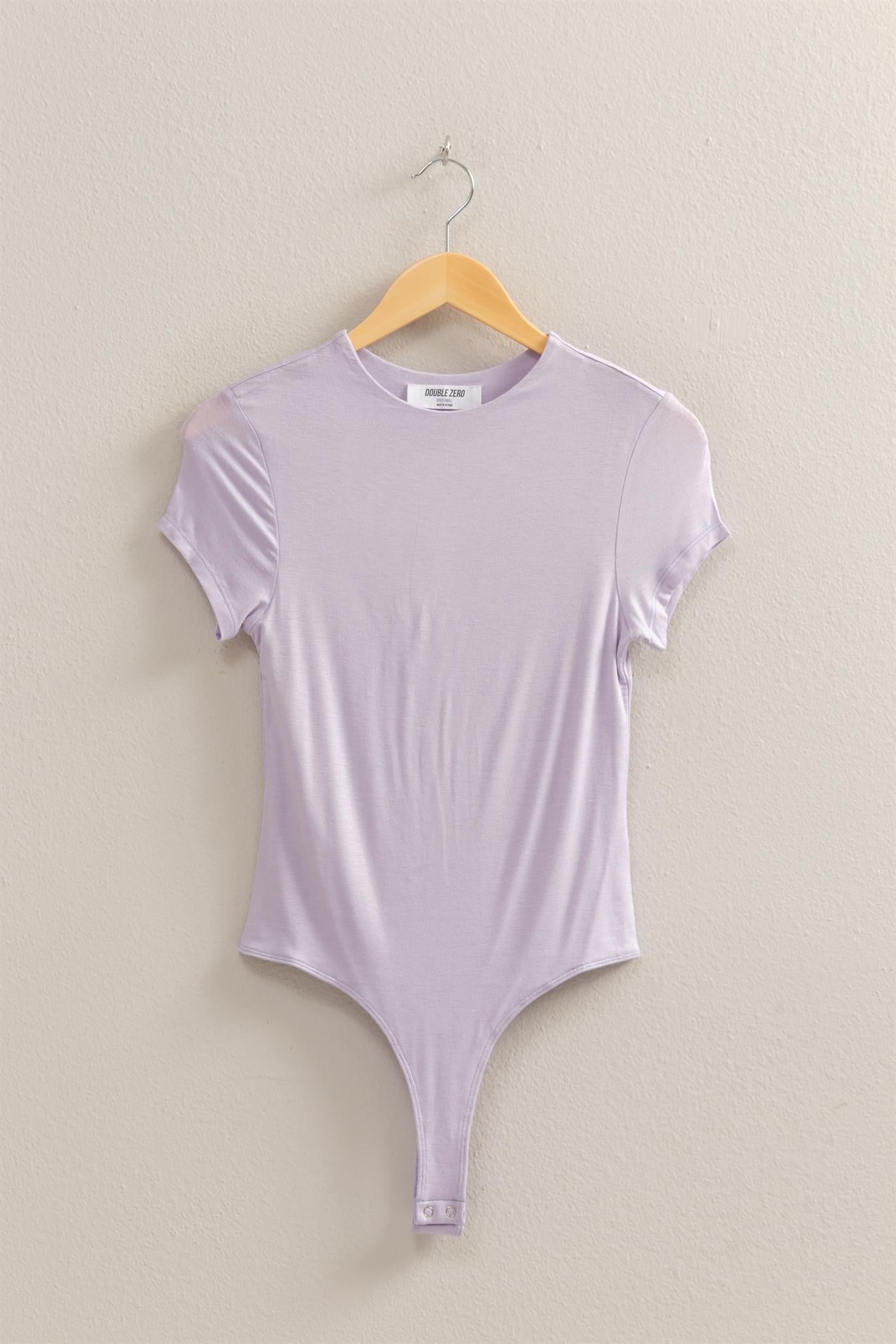 Lavender Short Sleeve Bodysuit